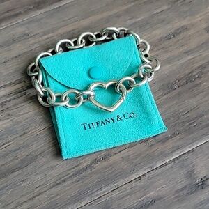 Tiffany & Co Silver Heart Bracelet